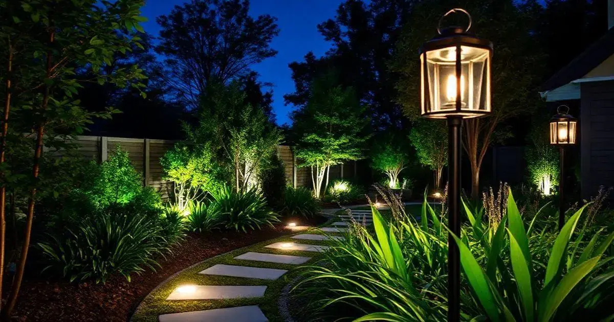 Benefícios da Iluminação para jardins modernos