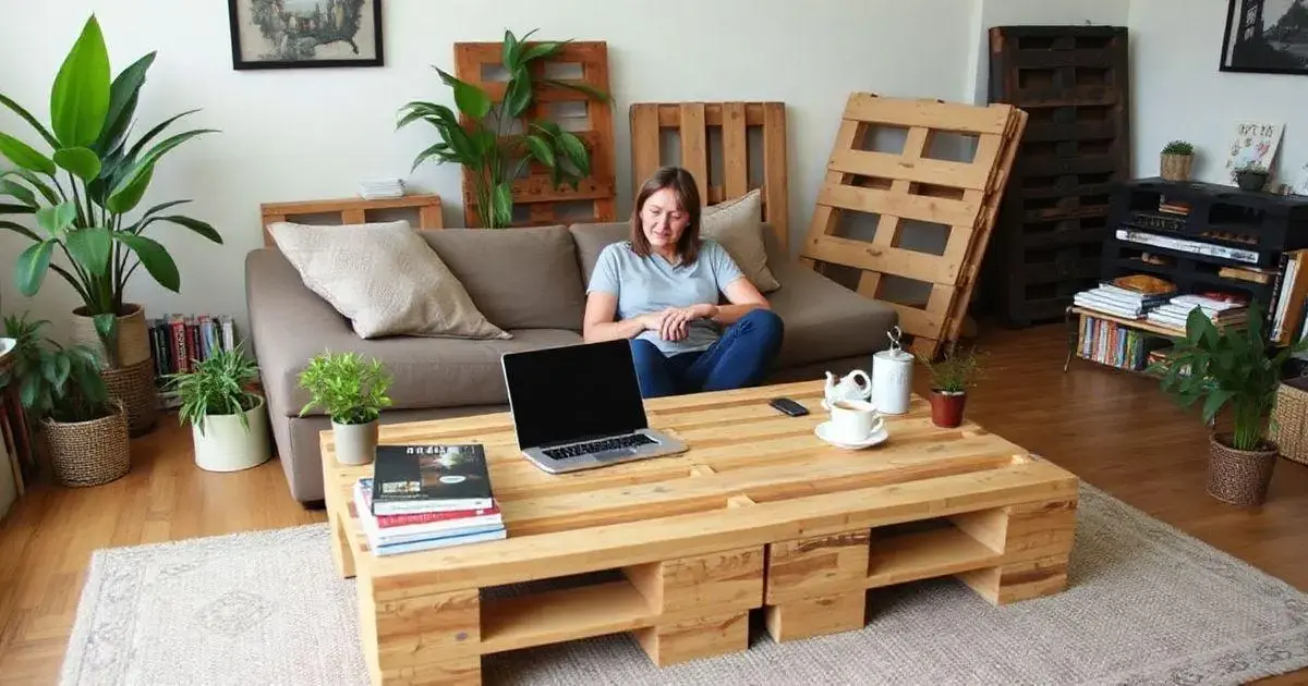 Benefícios de criar Móveis DIY com Pallets