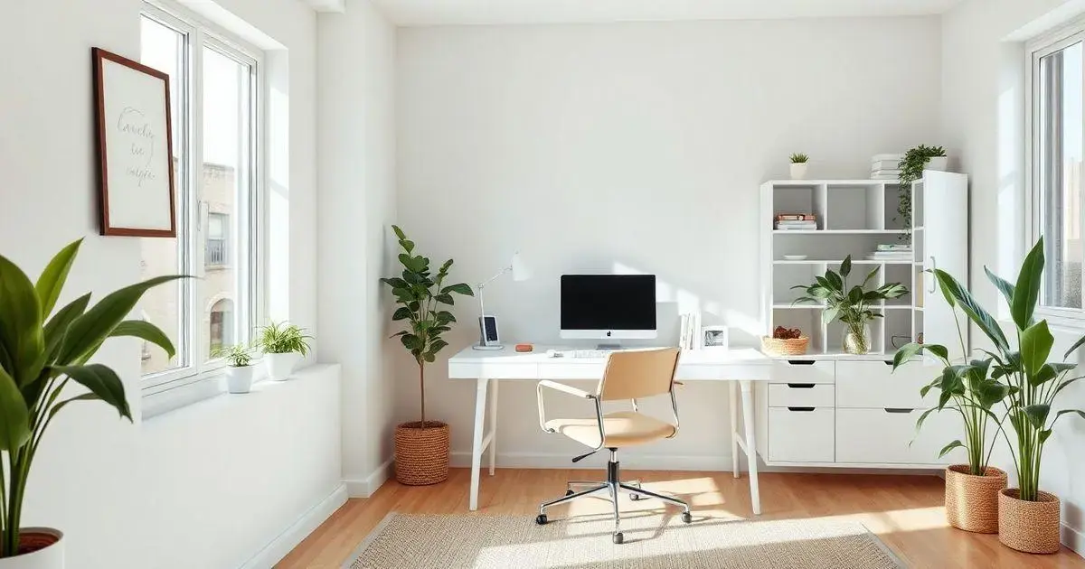 Benefícios do Estilo Clean para Home Office