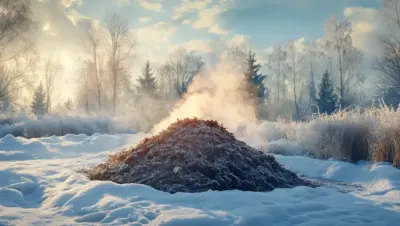 Compostagem no Inverno: 7 Segredos Para Manter Sua Pilha Ativa e Saudável