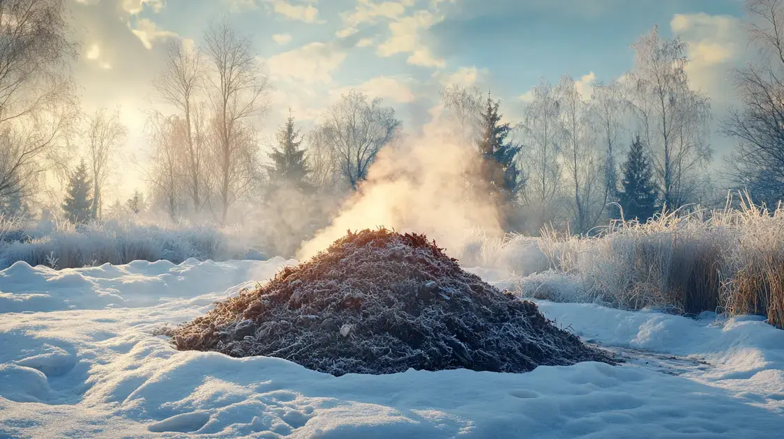 Compostagem no Inverno: 7 Segredos Para Manter Sua Pilha Ativa e Saudável