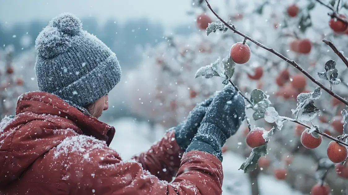 Cuidados com Árvores Frutíferas no Inverno