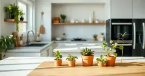 Plantas para cozinha funcional: dicas para um espaço perfeito